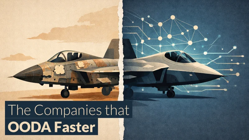 The Companies That OODA Faster banner