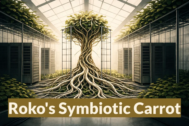 Roko's Symbiotic Carrot Banner