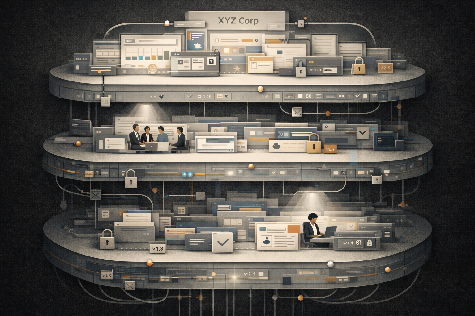 The governed context bank